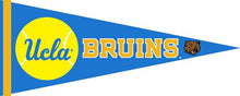 Load image into Gallery viewer, Blue 12x30 UCLA Tennis Pennant