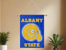 Load image into Gallery viewer, Albany State University - Golden Rams House Flag