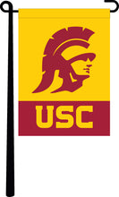 Load image into Gallery viewer, USC Double Sided Garden Flag