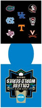 Load image into Gallery viewer, College World Series 2024 Can Cooler Plus 8 Teams Logos