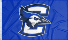 Load image into Gallery viewer, Blue 3x5 feet wide Creighton University Flag with Two Metal Grommets