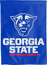 Load image into Gallery viewer, blue georgia state university double sided house flag for man cave decor