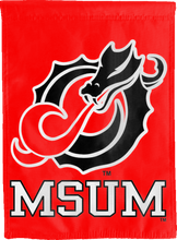 Load image into Gallery viewer, red minnesota state university moorhead house flag for man cave decor