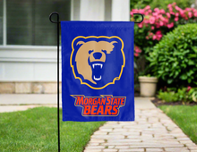 Load image into Gallery viewer, blue morgan state university double sided garden flag for yard decor
