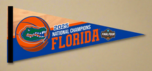 Load image into Gallery viewer, Florida Basketball March Madness 2025 Pennant Collection