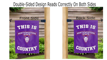 Load image into Gallery viewer, this is northwestern state country logo reading correctly on both sides of both sides