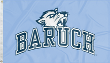 Load image into Gallery viewer, baruch college 3x5 flag for college dorm decor