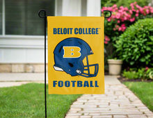 Load image into Gallery viewer, gold beloit college football garden flag for yard decor