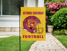 Load image into Gallery viewer, gold bethune cookman football garden flag for yard decor