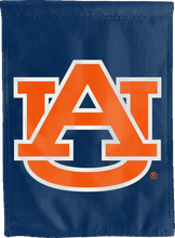 Load image into Gallery viewer, blue auburn university double sided house flag for college dorm decor