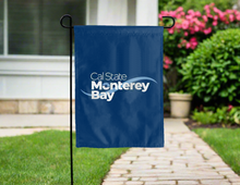 Load image into Gallery viewer, blue cal state monterey bay double sided garden flag for yard decor