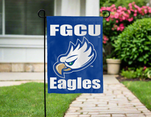 Load image into Gallery viewer, blue fgcu eagles double sided garden flag for yard decor