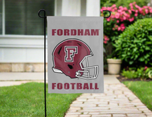 Load image into Gallery viewer, grey fordham rams football garden flag for yard decor
