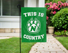 Load image into Gallery viewer, garden flag with this is northwest missouri state bearcats country for yard decor