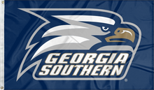 Load image into Gallery viewer, georgia southern eagles flag for college dorm decor