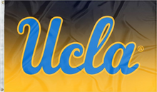Load image into Gallery viewer, gradient ucla flag for college dorm decor