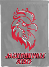 Load image into Gallery viewer, grey jacksonville state gamecocks double sided house flag for man cave decor