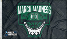 Load image into Gallery viewer, hawaii basketball march madness 2026 flag for college dorm decor