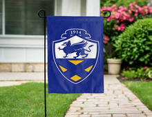 Load image into Gallery viewer, blue johnson & wales double sided garden flag for yard decor