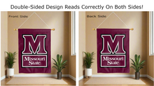 Load image into Gallery viewer, m missouri state logo reading correctly on both sides of house flag