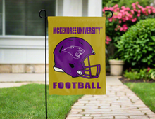 Load image into Gallery viewer, gold mckendree university football garden flag for yard decor