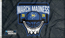 Load image into Gallery viewer, mcneese state basketball march madness 2026 flag for college dorm decor