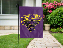 Load image into Gallery viewer, minnesota state university mavericks double sided garden flag for yard decor