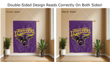 Load image into Gallery viewer, minnesota state university mavericks double sided house flag for man cave decor