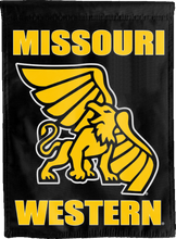 Load image into Gallery viewer, missouri western state double sided house flag for man cave decor