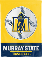 Load image into Gallery viewer, murray state baseball double sided house flag for man cave decor