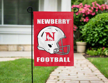 Load image into Gallery viewer, red newbery college football double sided garden flag for yard decor
