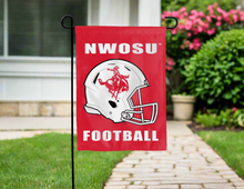 Load image into Gallery viewer, red nwosu football garden flag for yard decor