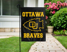 Load image into Gallery viewer, ottawa university double sided garden flag for yard decor