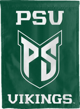 Load image into Gallery viewer, green portland state university double sided house flag for man cave decor
