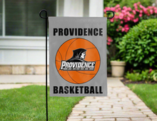 Load image into Gallery viewer, grey providence basketball garden flag for yard decor
