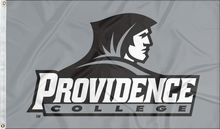 Load image into Gallery viewer, grey providence college flag for college dorm decor