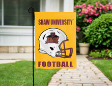 Load image into Gallery viewer, gold shaw university football garden flag for yard decor