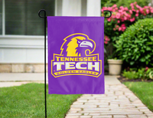 Load image into Gallery viewer, purple tennessee tech university double sided garden flag for yard decor
