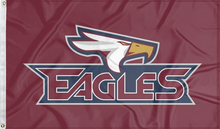 Load image into Gallery viewer, maroon texas A&M texarkana eagles flag for college dorm decor
