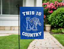 Load image into Gallery viewer, this is memphis tigers country double sided garden flag for yard decor