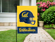 Load image into Gallery viewer, gold and blue uc berkeley football garden flag for yard decor