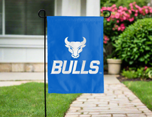 Load image into Gallery viewer, blue university at buffalo double sided garden flag for yard decor