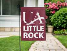 Load image into Gallery viewer, maroon university of arkansas little rock double sided garden flag for yard decor