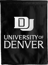 Load image into Gallery viewer, black university of denver double sided house flag for man cave decor