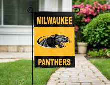 Load image into Gallery viewer, university of wisconsin milwaukee double sided garden flag for yard decor