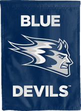 Load image into Gallery viewer, university of wisconsin stout blue devils house flag for man cave decor