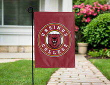 Load image into Gallery viewer, red ursinus college double sided garden flag for yard decor
