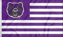 Load image into Gallery viewer, usa style central arkansas bears flag for college dorm decor