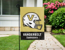Load image into Gallery viewer, vanderbilt football double sided garden flag for yard decor