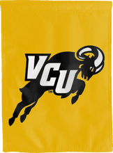 Load image into Gallery viewer, gold vcu double sided house flag for man cave decor